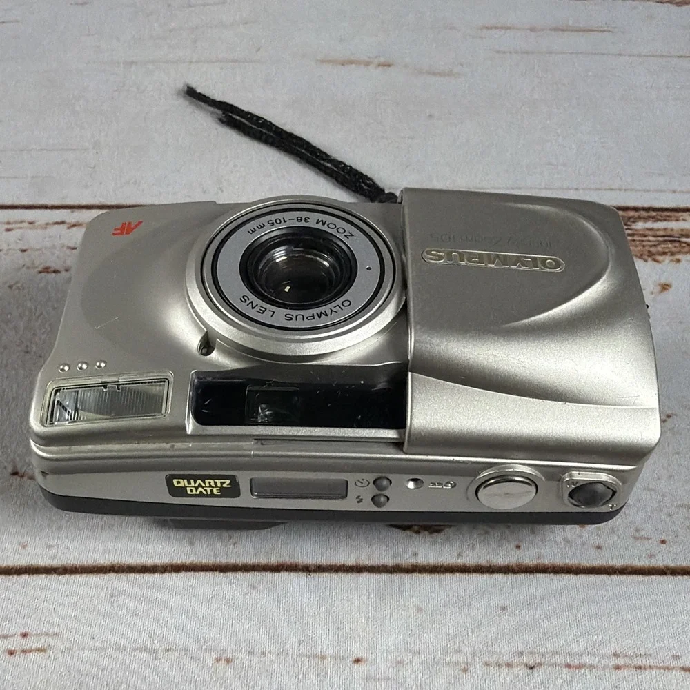 Olympus Infinity Stylus 105 Zoom Point & Shoot 35mm Camera Parts Repair